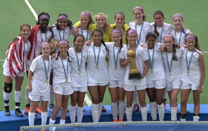 NCE 2006 Girls Gothia Cup Champions