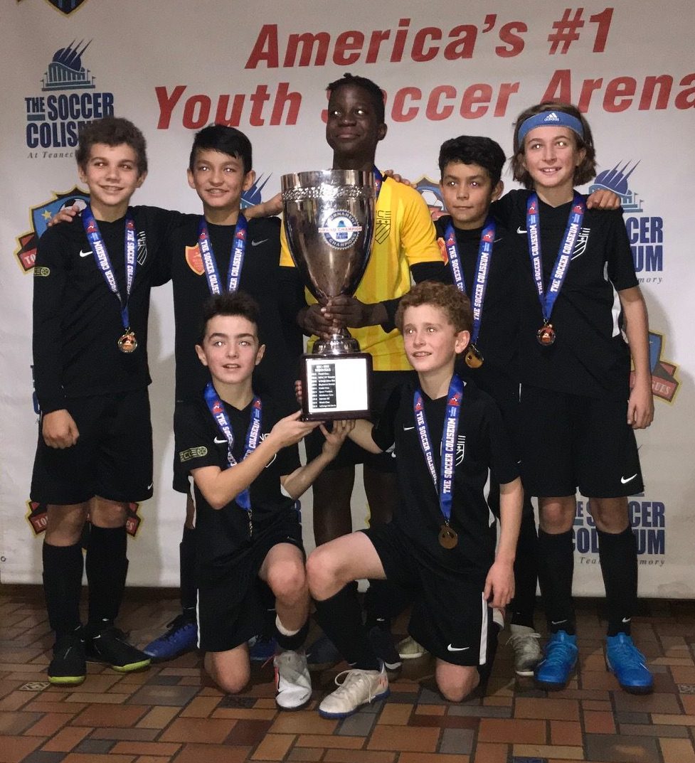 NCE 2009 Boys Soccer Coliseum Tournament Champions