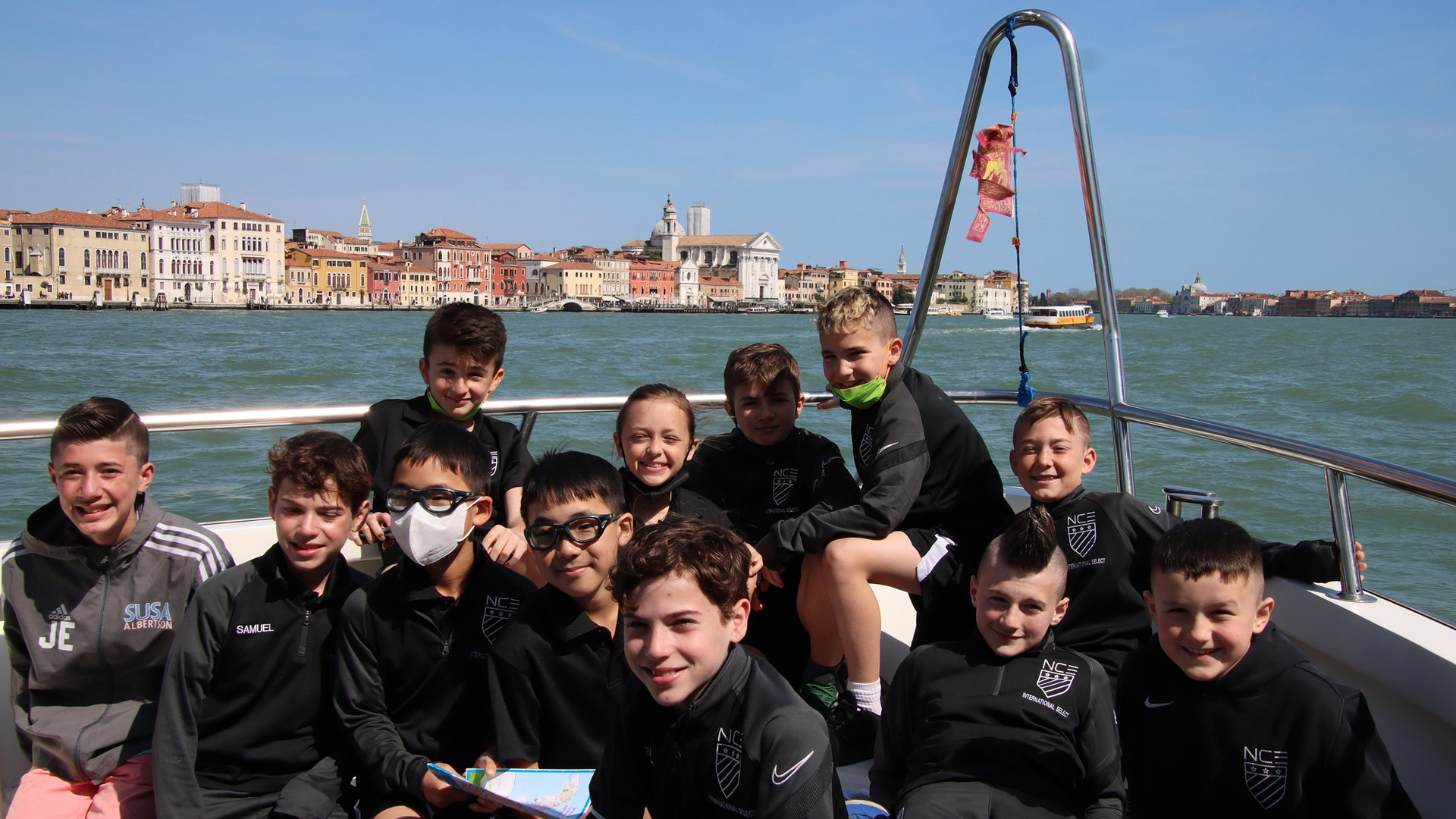 NCE-Soccer-Select-Squad-international-tour-to-Italy-and-visit-Venice