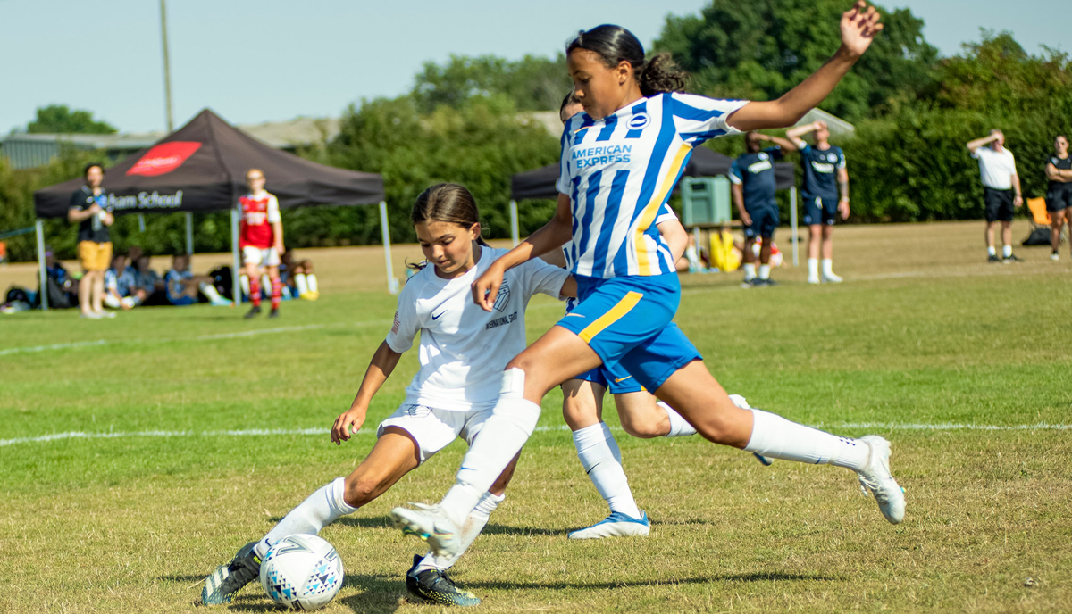 NCE-Soccer-Girls-take-on-England-best-Academy-Teams