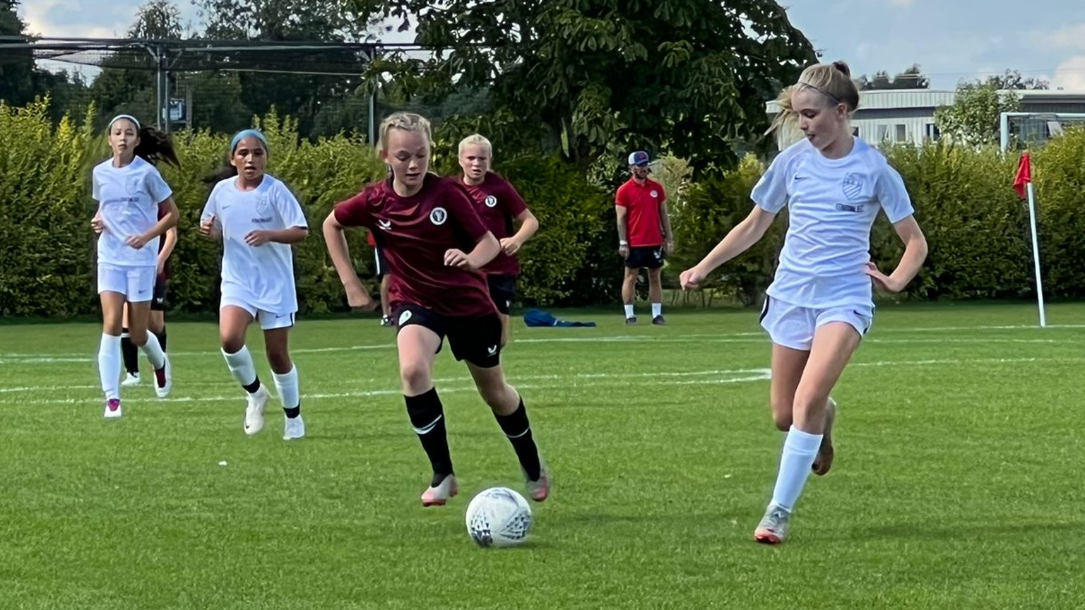 NCE-Soccer-Girls-take-on-England-Academy-teams